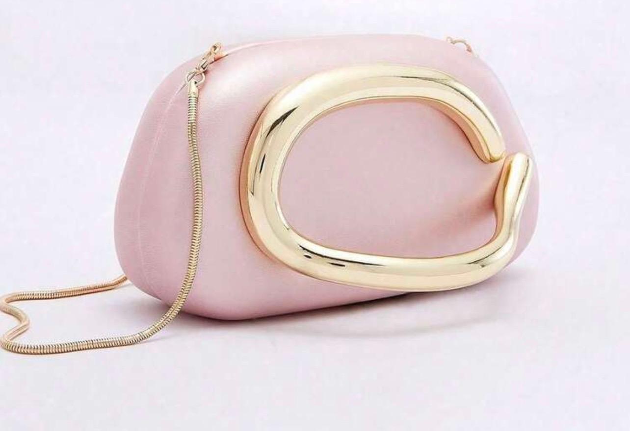 PINK CLUTCH PURSE
