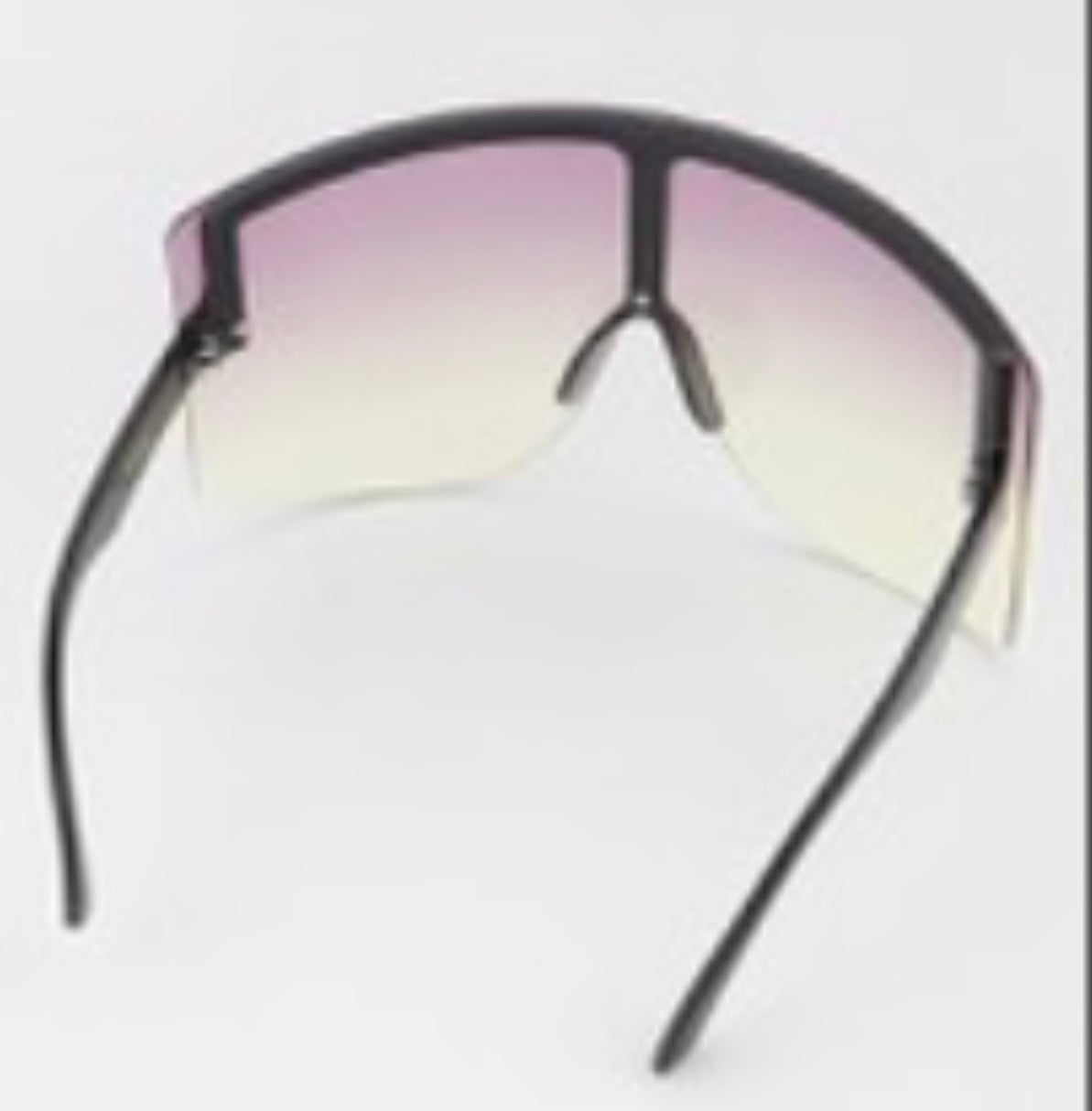 OVER SIZE SHIELD SUNGLASSES