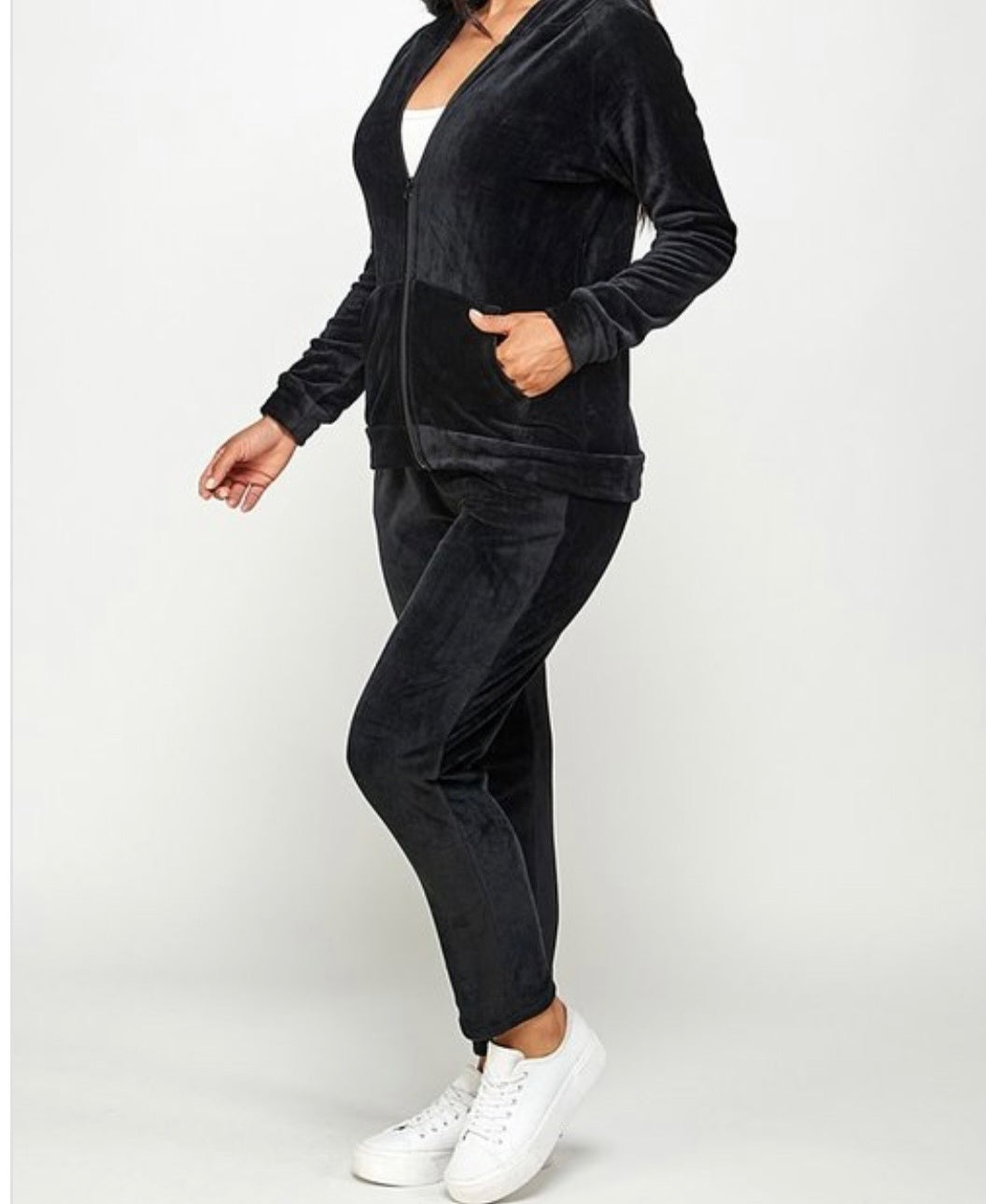 VELVET TWO-PIECE JOGGER