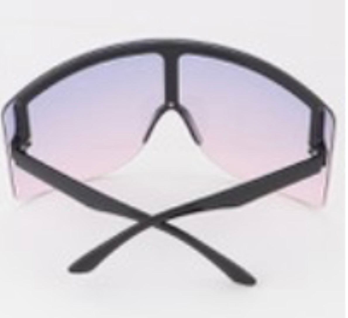OVER SIZE SHIELD SUNGLASSES