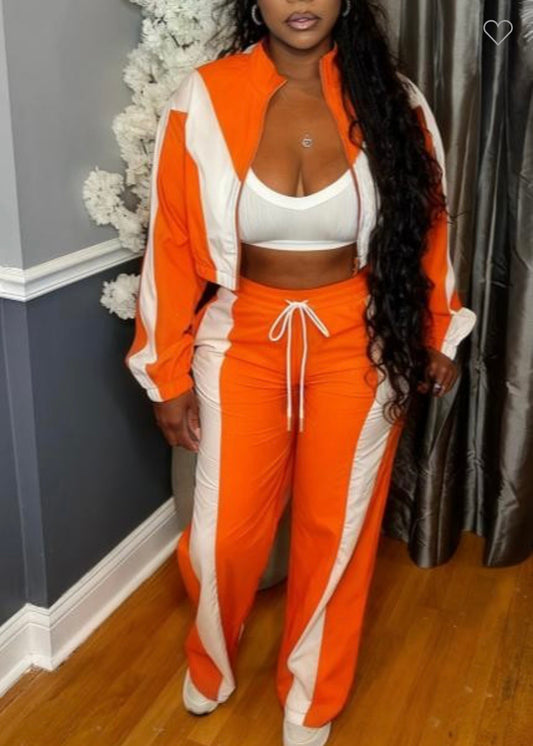 HOODIE DRAWSTRING PANT SET