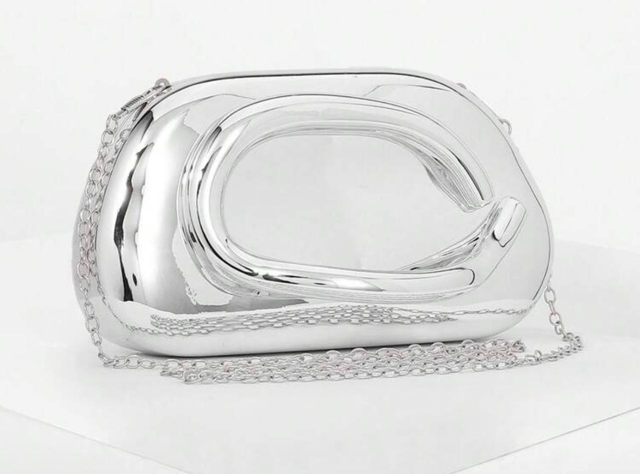 SILVER CLUTCH